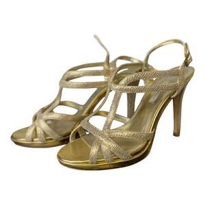 #174 CAPARROS snakeskin heels 